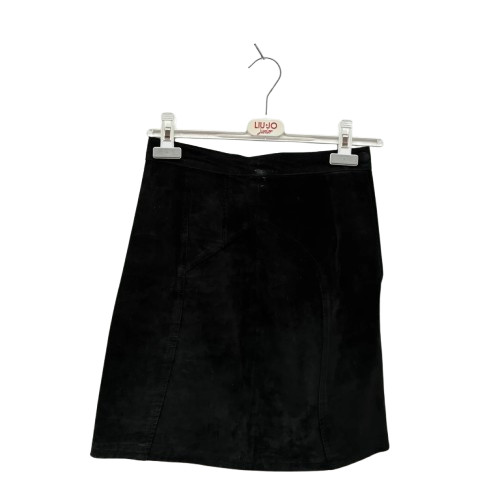 Mini jupe daim suède - jupe,