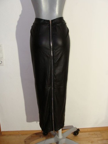 Hobble skirt leder - hobble, look